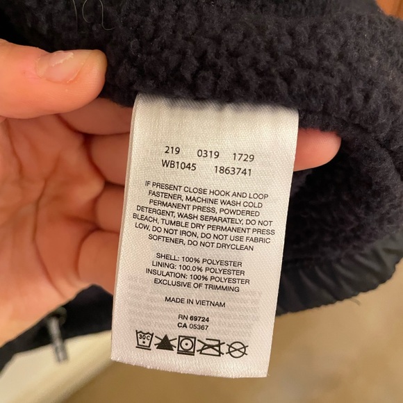 Columbia Boy’s Hooded Jacket in Black Size L (14-16) - Picture 8 of 8